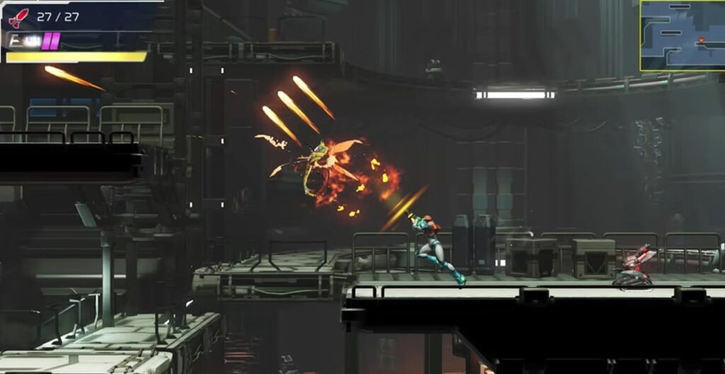 Fighting the enemies